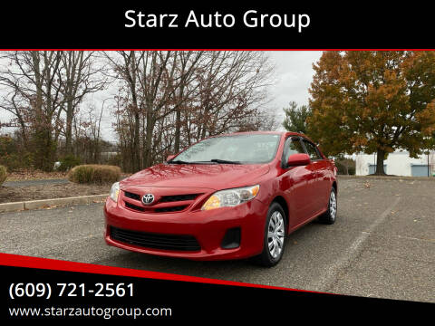 2012 Toyota Corolla for sale at Starz Auto Group in Delran NJ