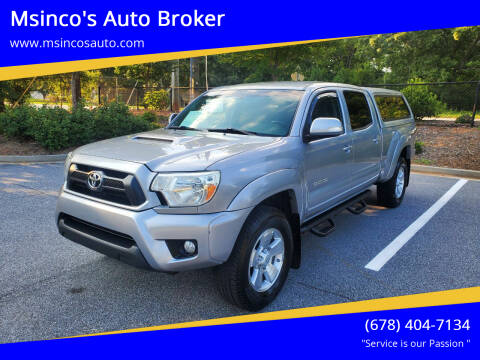 2015 Toyota Tacoma for sale at Msinco's Auto Broker in Snellville GA