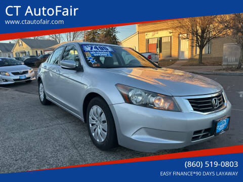 2010 Honda Accord for sale at CT AutoFair in West Hartford CT