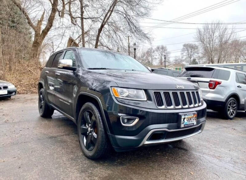 2015 Jeep Grand Cherokee for sale at Rams Auto Sales LLC in South Saint Paul MN