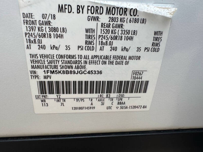 2018 Ford Explorer