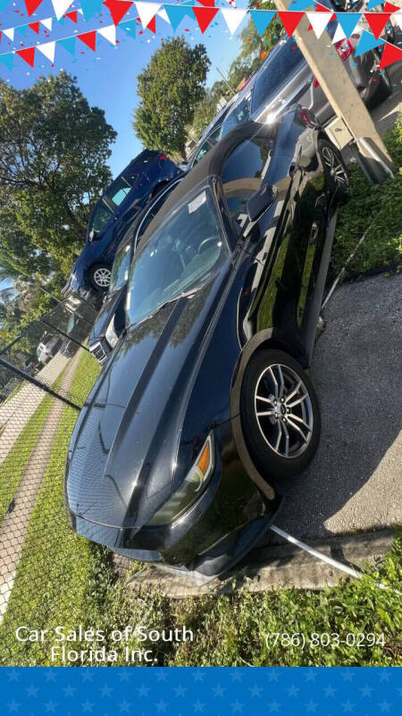 2016 Ford Mustang EcoBoost Premium