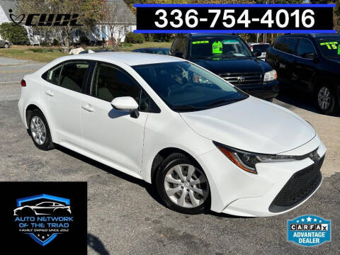 2020 Toyota Corolla for sale at Auto Network of the Triad in Walkertown NC