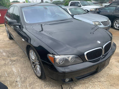 2007 BMW 7 Series for sale at Houston Auto Emporium in Houston TX