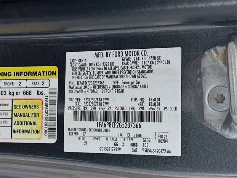 2016 Ford Mustang GT