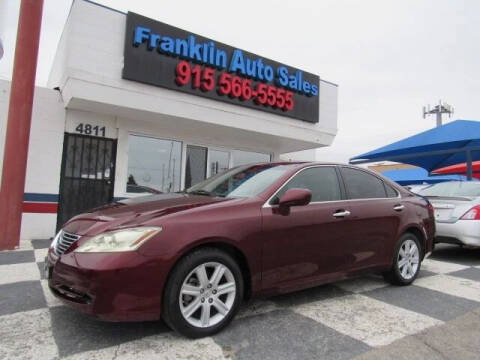 2007 Lexus ES 350 for sale at Franklin Auto Sales in El Paso TX