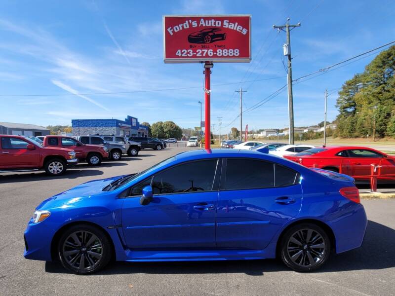 2020 Subaru WRX for sale at Ford's Auto Sales in Kingsport TN