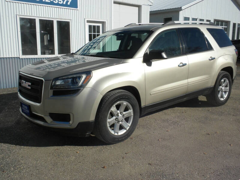 2013 GMC Acadia for sale at Wieser Auto INC in Wahpeton ND