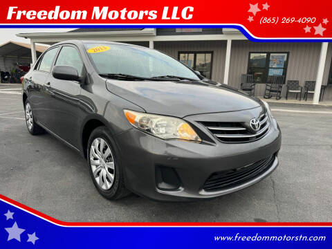 2013 Toyota Corolla for sale at Freedom Motors LLC in Knoxville TN