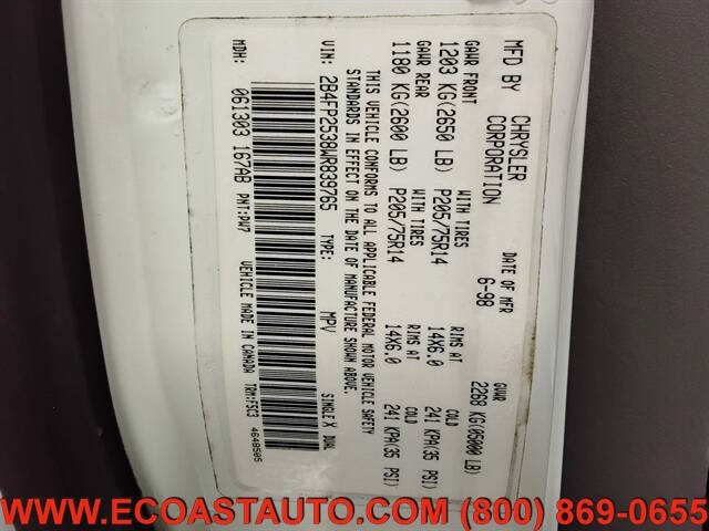 1998 Dodge Caravan
