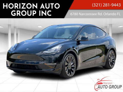 2022 Tesla Model Y for sale at HORIZON AUTO GROUP INC in Orlando FL