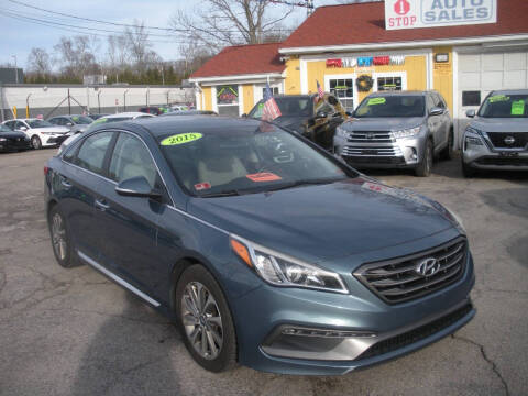 2015 Hyundai Sonata for sale at One Stop Auto Sales in North Attleboro MA
