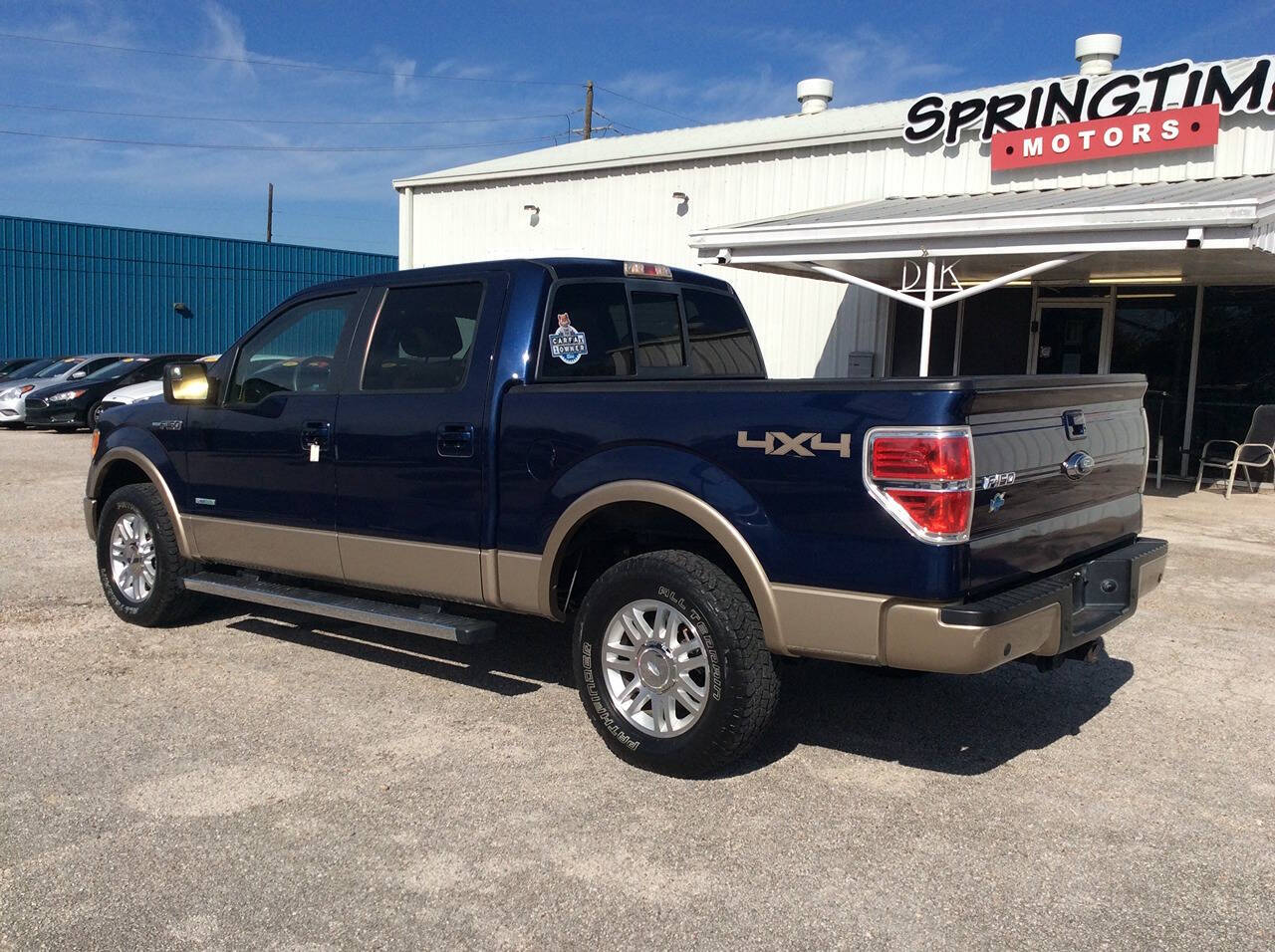 2012 Ford F-150 for sale at SPRINGTIME MOTORS in Huntsville, TX