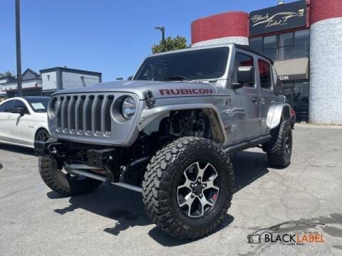 2020 Jeep Wrangler Unlimited for sale at BLACK LABEL AUTO FIRM in Riverside CA