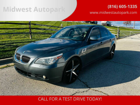 BMW SERIE 5 2008-bmw-e60-m5-106-400-km-smg-black-red-5-0l-v10-cars-trucks-markham  Used - the parking