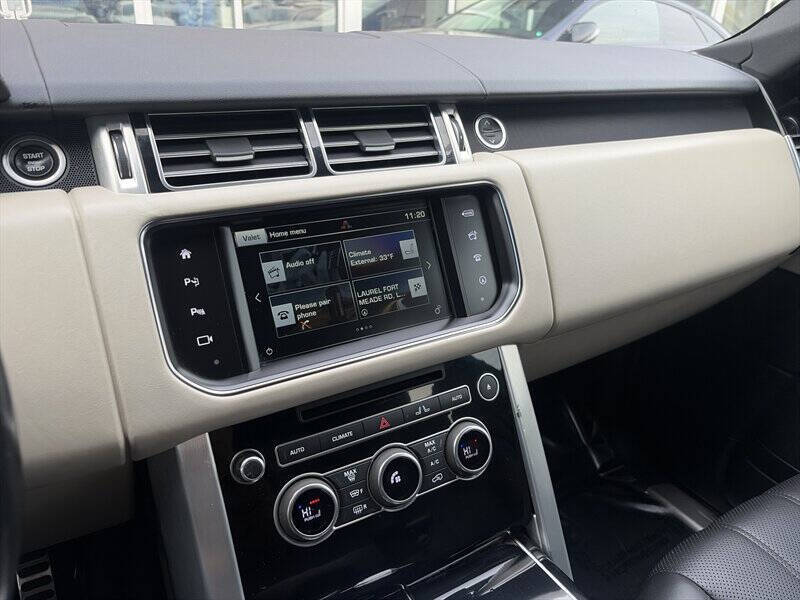 2016 Land Rover Range Rover Supercharged