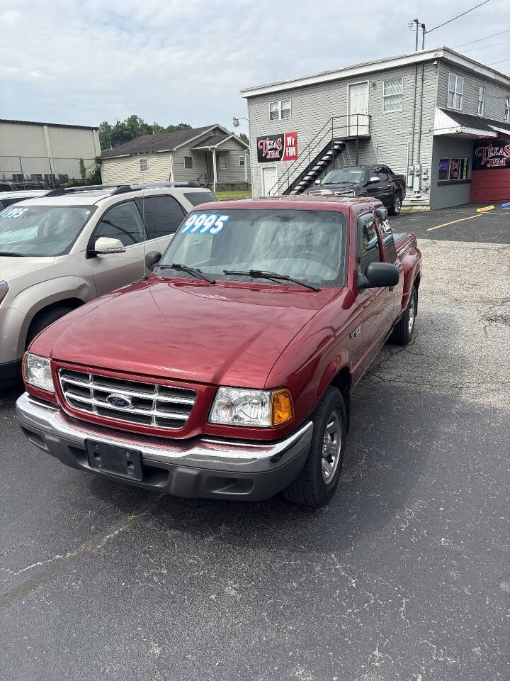 Toreador Red Clearcoat Metallic 2002 Ford Ranger XLT Appearance 4dr SuperCab XLT Appearance 2WD SB 2