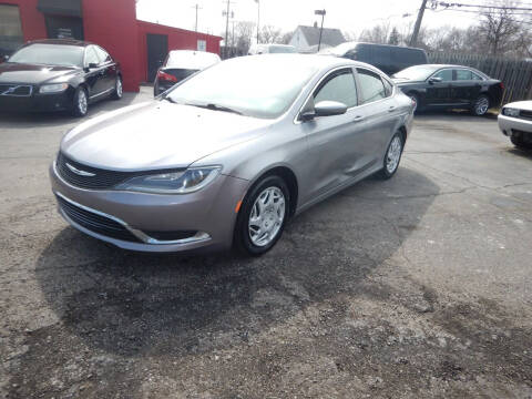 2015 Chrysler 200 for sale at MASTERS AUTO SALES in Roseville MI