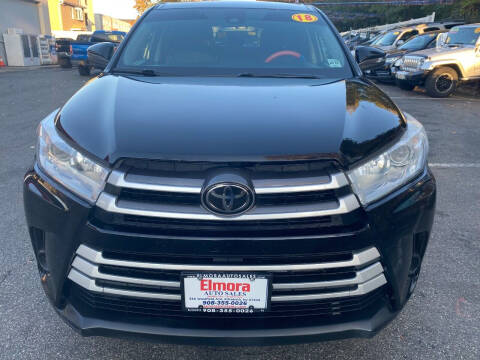 2018 Toyota Highlander for sale at Elmora Auto Sales in Elizabeth NJ