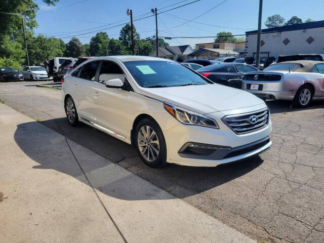 2016 Hyundai SONATA for sale at DAGO'S AUTO SALES LLC in Dalton, GA