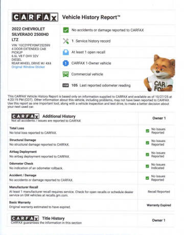 2022 Chevrolet Silverado 2500HD LTZ