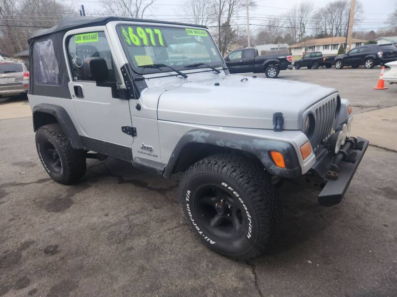 2004 Jeep Wrangler for sale at Means Auto Sales in Abington MA