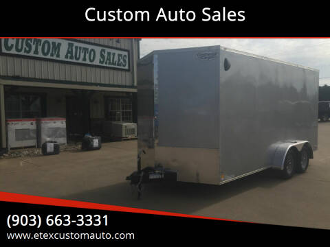 2021 Continental Cargo 7x16 Tandem Axle