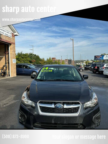 2014 Subaru Impreza for sale at sharp auto center in Worcester MA