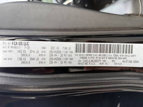 2019 Dodge Durango SRT