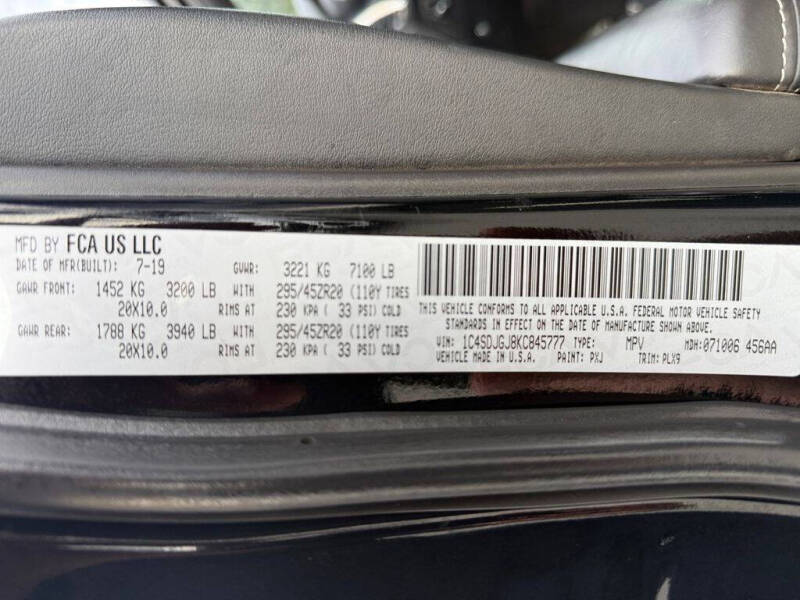 2019 Dodge Durango SRT