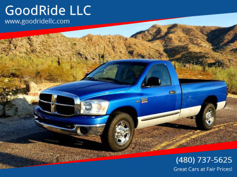 2007 Dodge Ram Pickup 2500 for sale at GoodRide LLC in Phoenix AZ