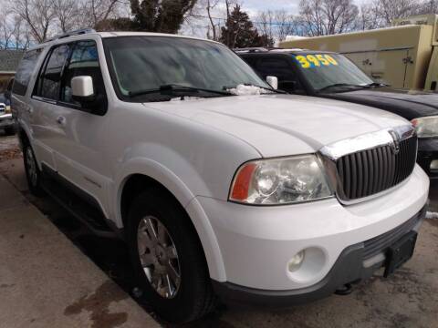 2003 Lincoln Navigator for sale at JJ's Auto Sales in Independence MO