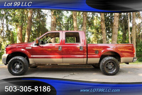2006 Ford F-250 Super Duty for sale at LOT 99 LLC in Milwaukie OR