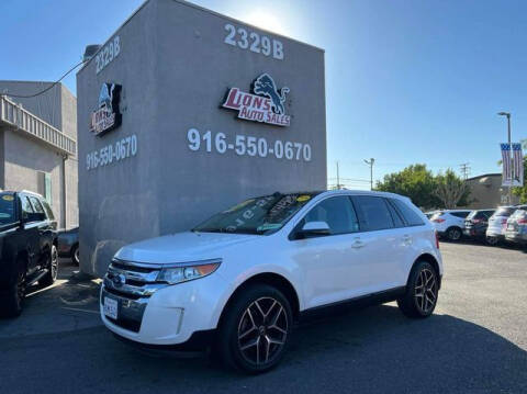 2013 Ford Edge for sale at LIONS AUTO SALES in Sacramento CA