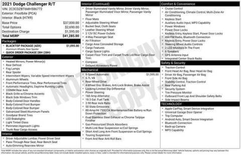 2021 Dodge Challenger R/T