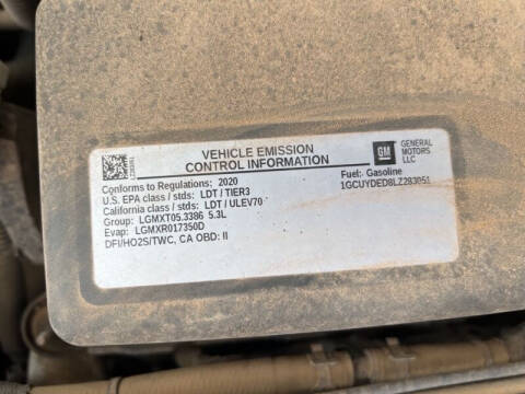 2020 Chevrolet Silverado 1500