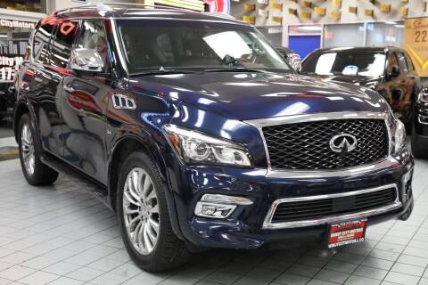 2017 Infiniti QX80 for sale at Windy City Motors in Chicago IL