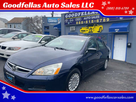 2007 Honda Accord for sale at Goodfellas Auto Sales LLC in Clifton NJ