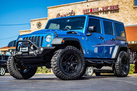 2015 Jeep Wrangler Unlimited for sale at Jerrys Auto Sales in San Benito TX