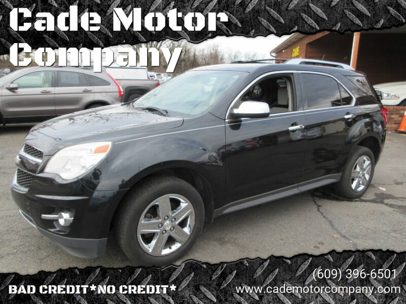 2015 Chevrolet Equinox for sale at Cade Motor Company in Lawrenceville NJ