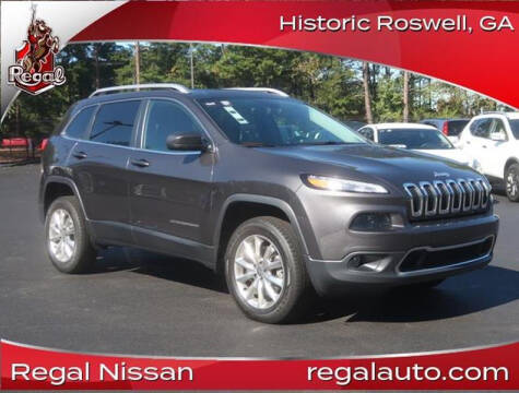 2016 Jeep Cherokee for sale at Southern Auto Solutions-Regal Nissan in Marietta GA