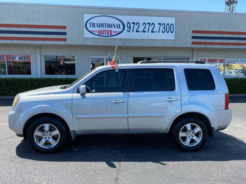 2009 Honda Pilot for sale at Traditional Autos in Dallas TX