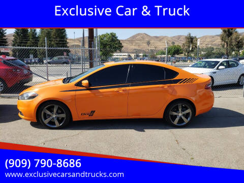 2014 Dodge Dart for sale at Exclusive Car & Truck in Yucaipa CA