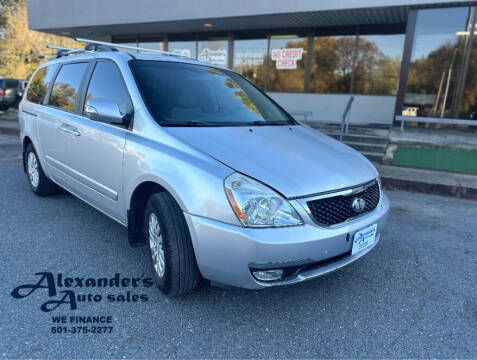 2014 Kia Sedona for sale at Alexander's Auto Sales in North Little Rock AR