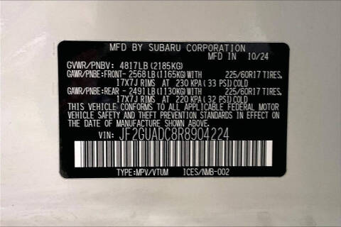 2024 Subaru Crosstrek Premium