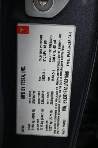 2018 Tesla Model 3 Long Range