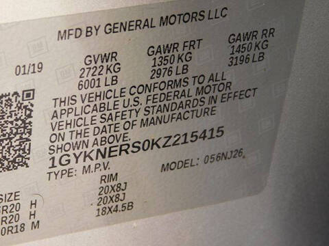 2019 Cadillac XT5 Premium Luxury