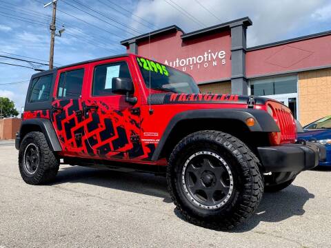2011 Jeep Wrangler Unlimited for sale at Automotive Solutions in Louisville KY