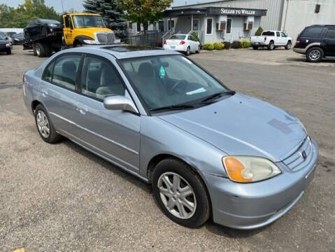 2003 Honda Civic for sale at WELLER BUDGET LOT in Grand Rapids MI