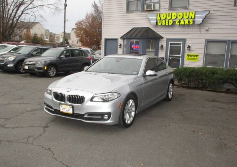 2015 BMW 5 Series for sale at Loudoun Used Cars in Leesburg VA